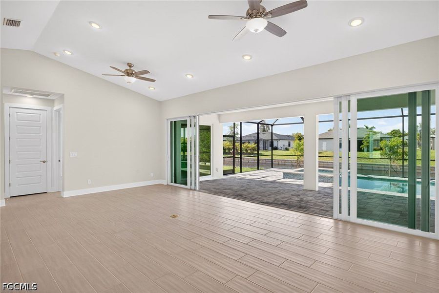 Spacious, unfurnished interior of a new home in Cape Coral, Cape Coral (Image 16). Spacious, unfurnished interior of a new home in Cape Coral, Cape Coral (Image 16).