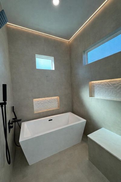 Furnished interior view inside a new home in , Houston (Image 17).