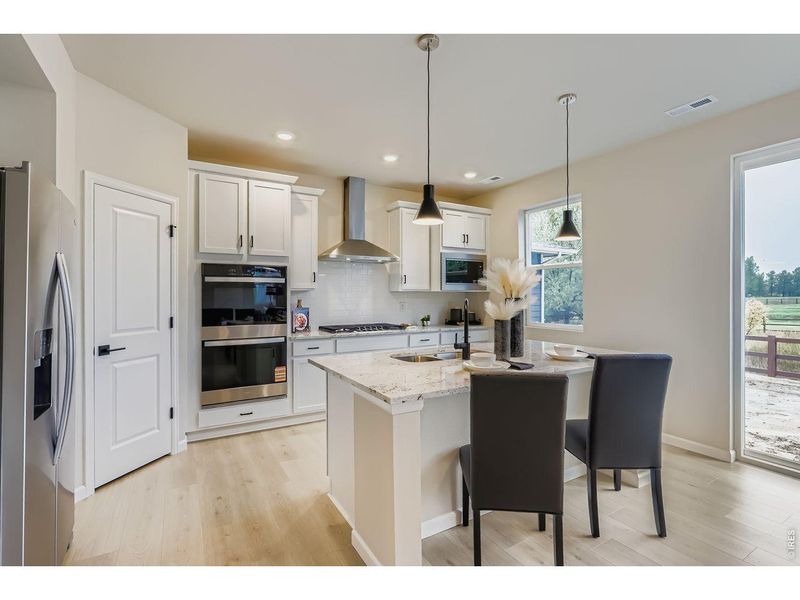 Furnished interior view inside a new home in Hidden Creek, Frederick (Image 17).