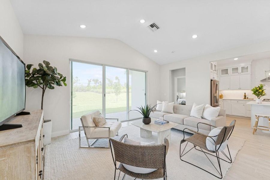 Great Room and Kitchen