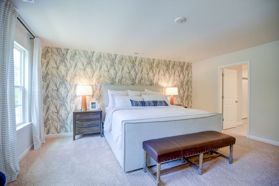 Representative furnished interior of a home built from the PENWELL by D.R. Horton in West New Bern, New Bern (Image 26).
