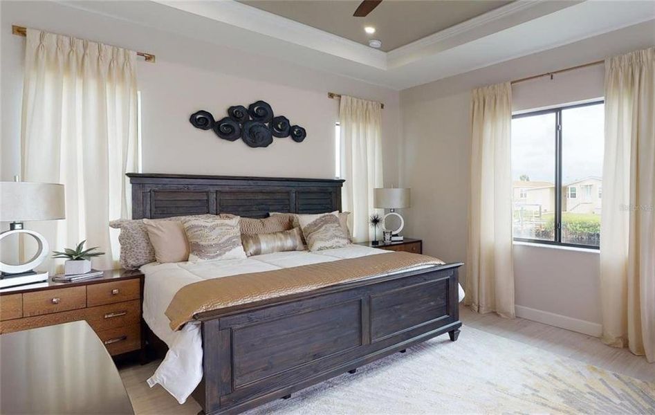 Furnished interior view inside a new home in , Punta Gorda (Image 12).