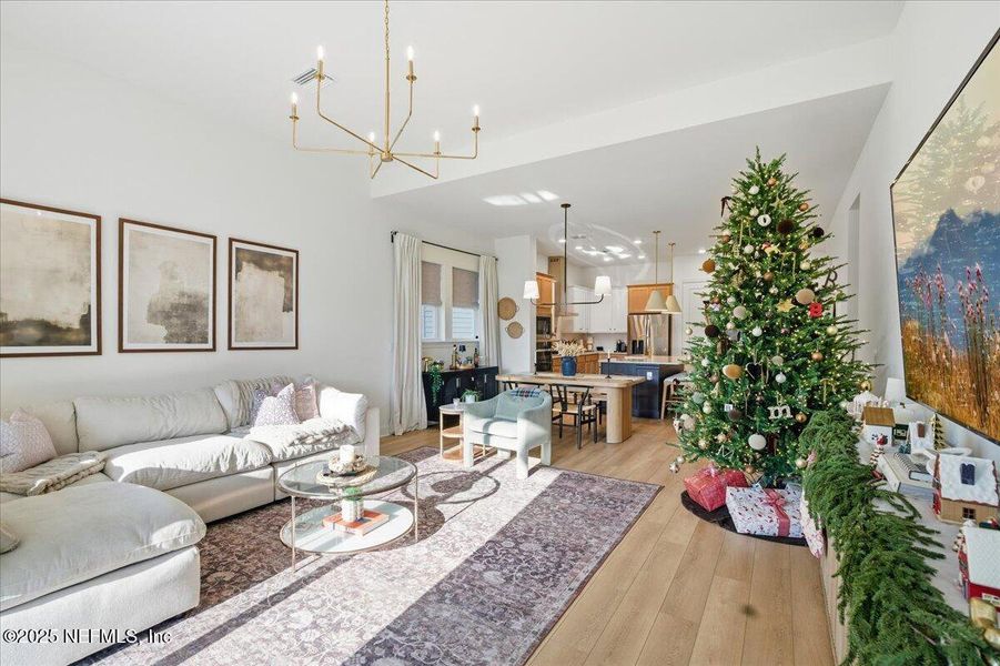 Furnished interior view inside a new home in , Jacksonville (Image 49).