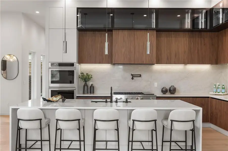 Furnished interior view inside a new home in , Sandy Springs (Image 46).