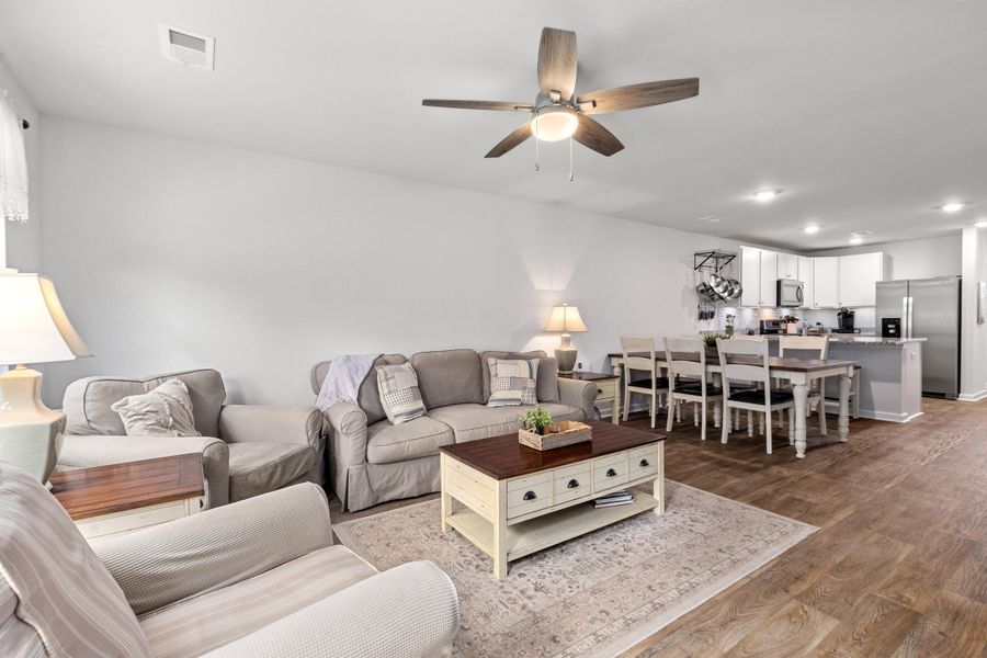 Furnished interior view inside a new home in , Summerville (Image 8).