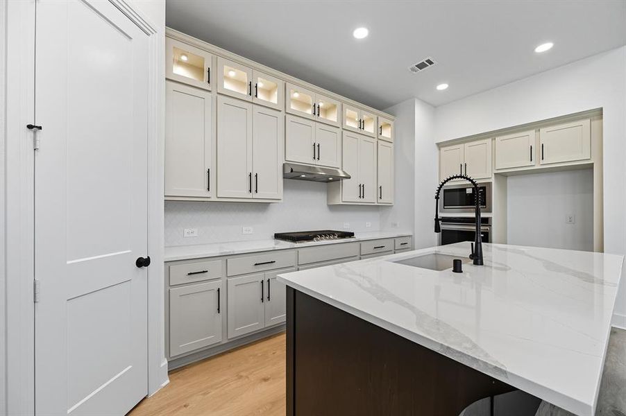 Furnished interior view inside a new home in Treeline, Justin (Image 6).
