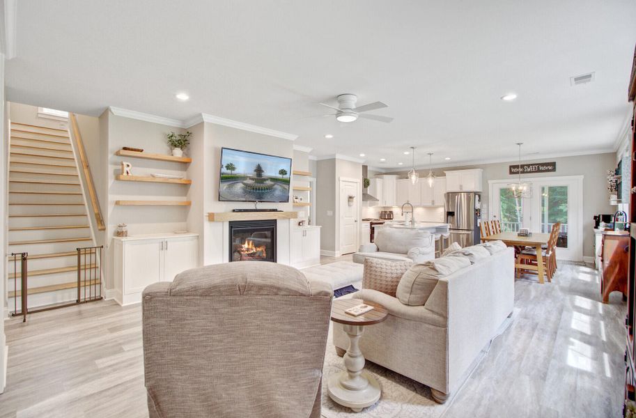 Furnished interior view inside a new home in , Ridgeville (Image 32). Furnished interior view inside a new home in , Ridgeville (Image 32).