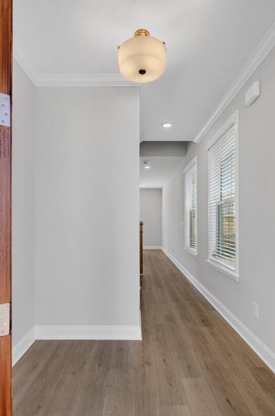 Spacious, unfurnished interior of a new home in High Point at Foxbank, Moncks Corner (Image 19). Spacious, unfurnished interior of a new home in High Point at Foxbank, Moncks Corner (Image 19).