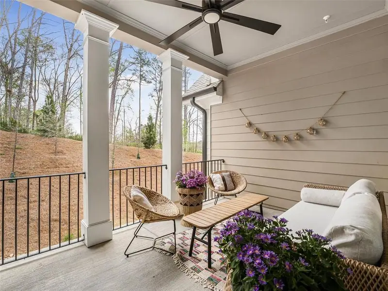 Exterior details and patio area of a home in , Norcross (Image 4).