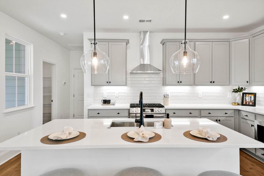 Furnished interior view inside a new home in , Summerville (Image 17). Furnished interior view inside a new home in , Summerville (Image 17).