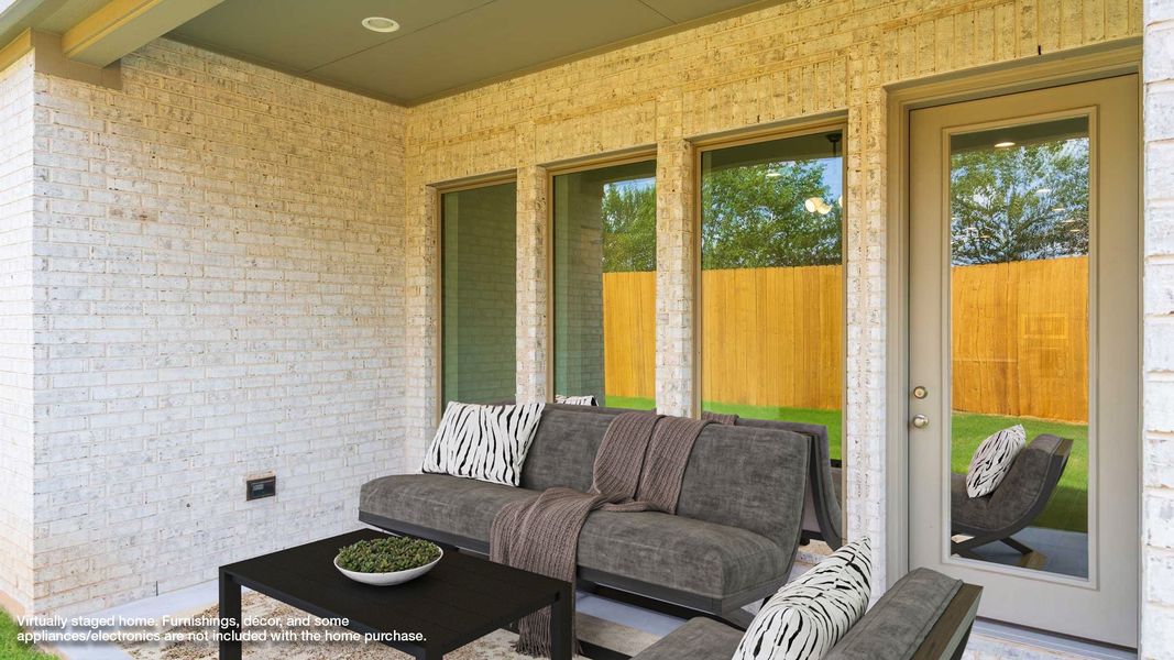 Furnished interior view inside a new home in Woodside 47', Georgetown (Image 3).