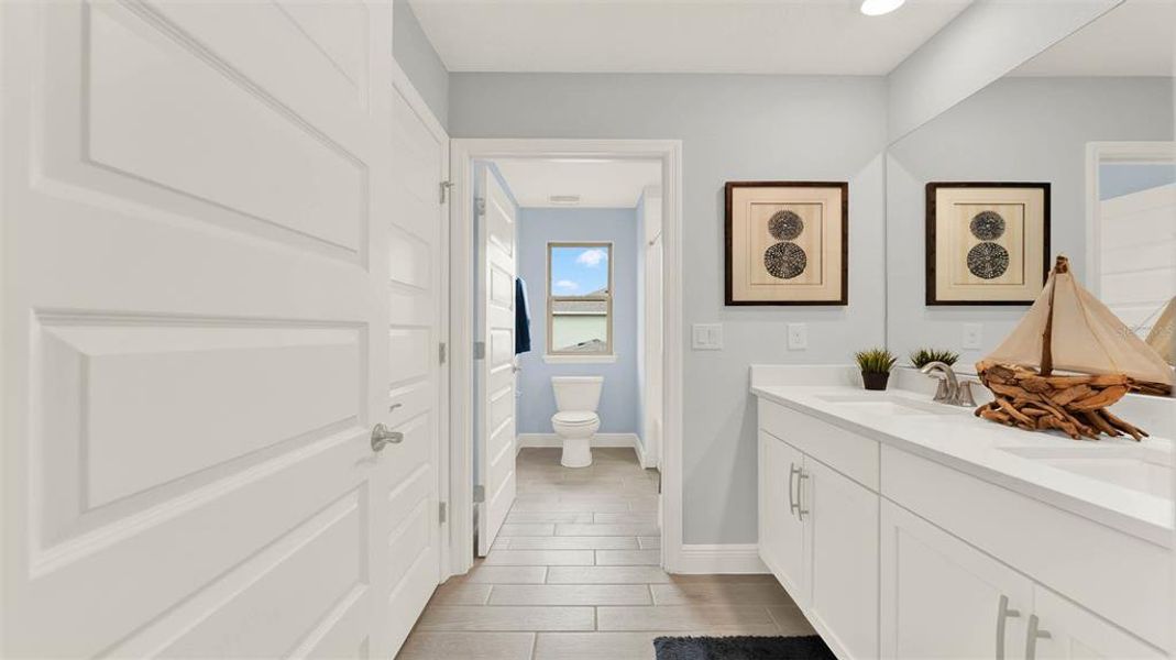 Furnished interior view inside a new home in Waterleigh, Winter Garden (Image 26).