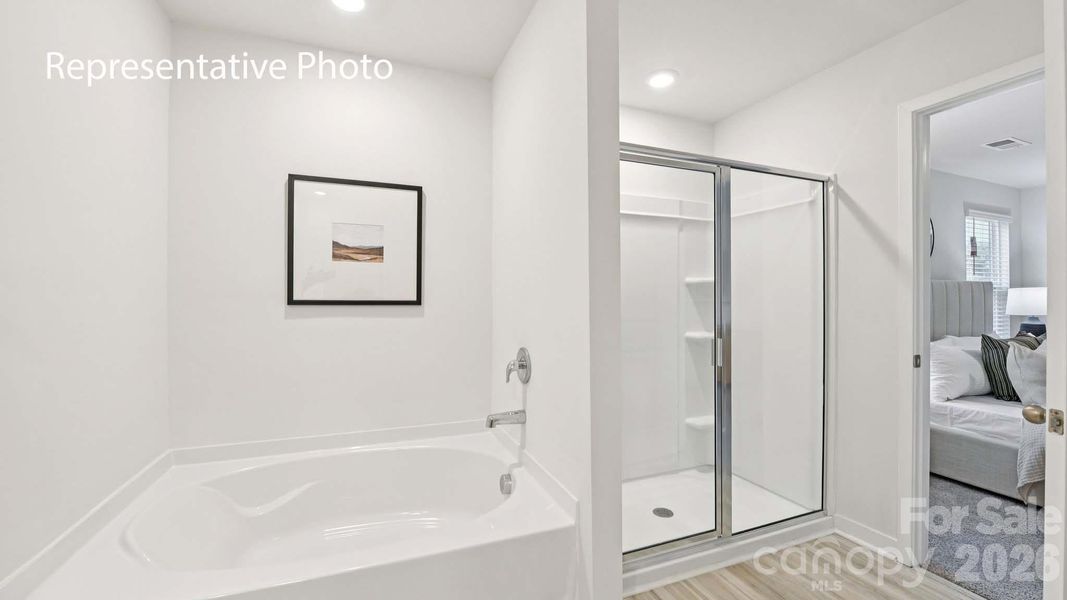 Furnished interior view inside a new home in Zion Springs, Hickory (Image 6).