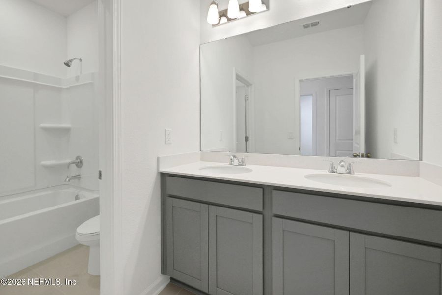 Furnished interior view inside a new home in Brook Forest, St. Augustine (Image 9). Furnished interior view inside a new home in Brook Forest, St. Augustine (Image 9).