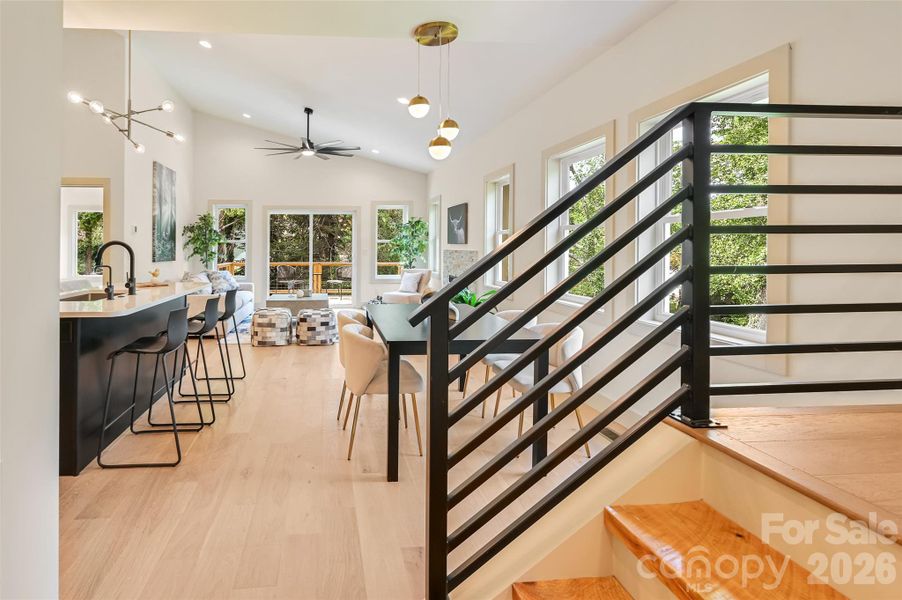 Furnished interior view inside a new home in , Asheville (Image 12).