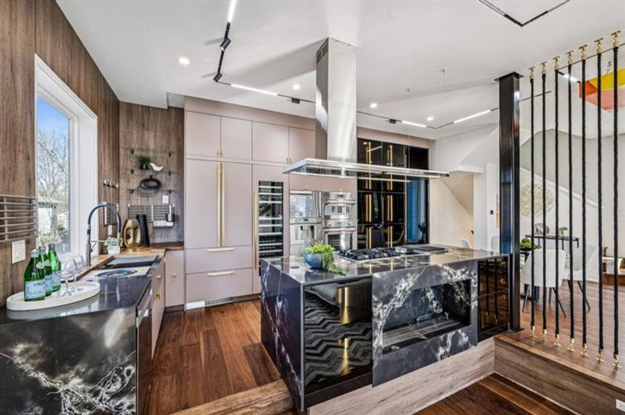 Furnished interior view inside a new home in , Atlanta (Image 10).