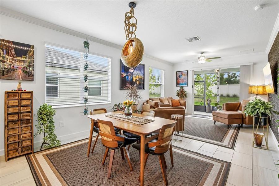 Furnished interior view inside a new home in Prosperity Lakes Active Adult, Parrish (Image 25).