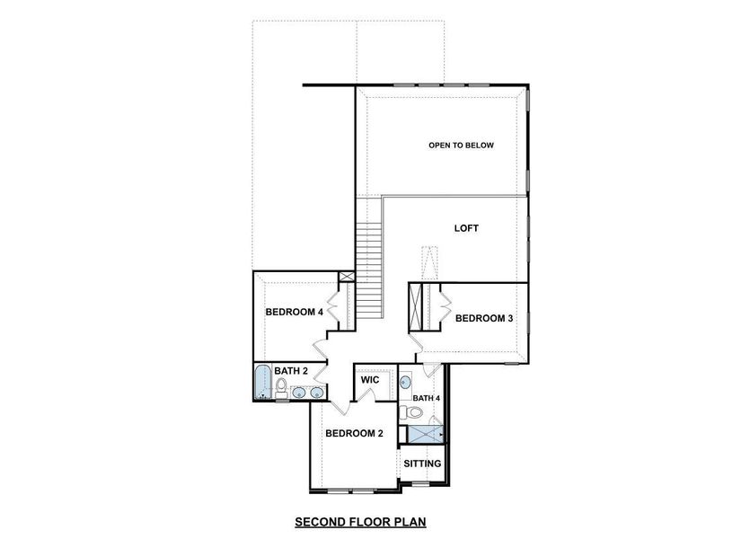 View of floor plan / room layout