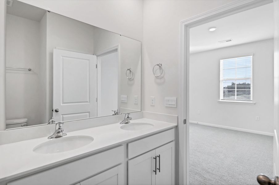 Furnished interior view inside a new home in Mulberry Landing, Orangeburg (Image 27).