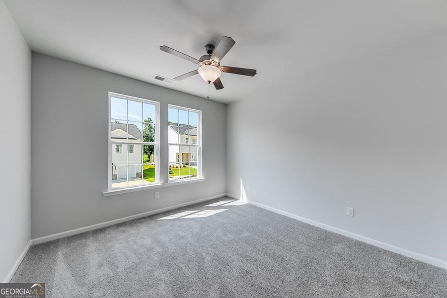 Spacious, unfurnished interior of a new home in Chimney Oaks Townhomes, Homer (Image 18). Spacious, unfurnished interior of a new home in Chimney Oaks Townhomes, Homer (Image 18).