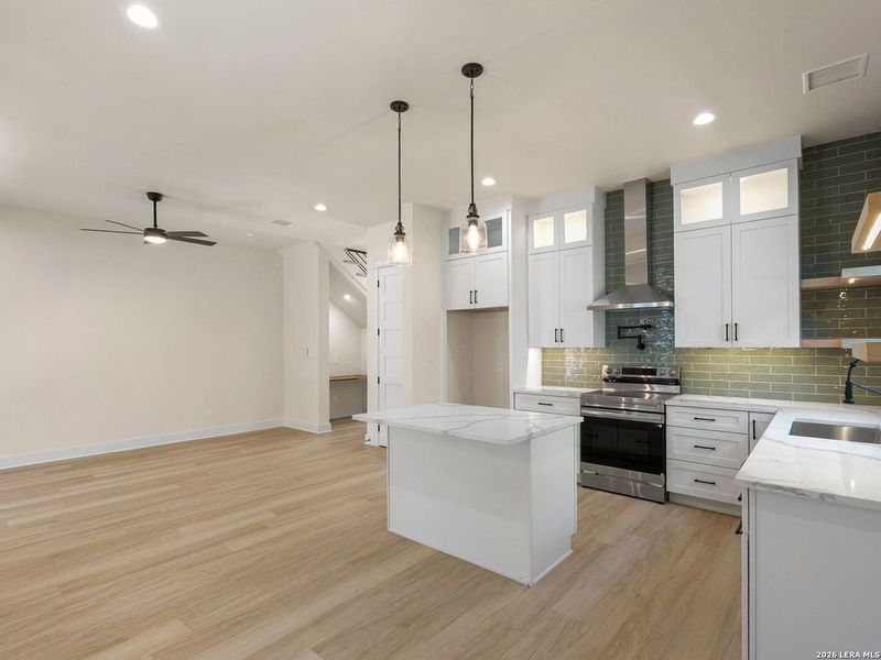 Furnished interior view inside a new home in , Austin (Image 11).