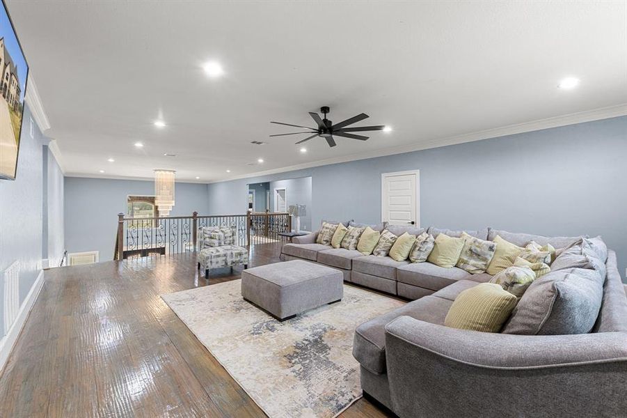 Furnished interior view inside a new home in , Royse City (Image 11).
