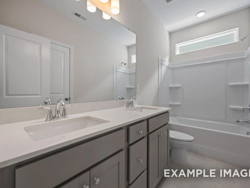 Furnished interior view inside a new home in Forestville Yard, Knightdale (Image 10).