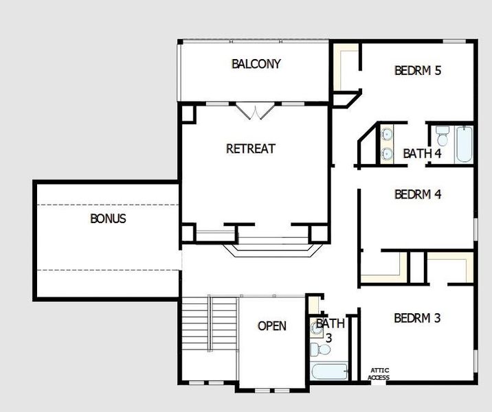 Floor Plan - 2nd Floor