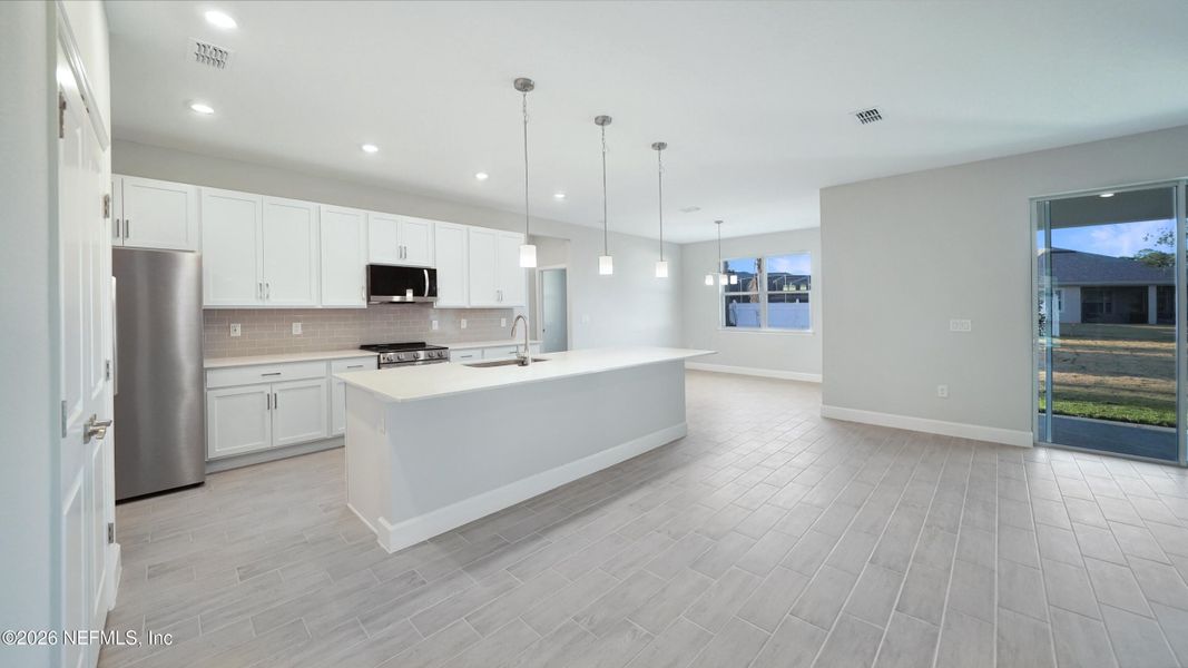 Furnished interior view inside a new home in , Palm Coast (Image 12).