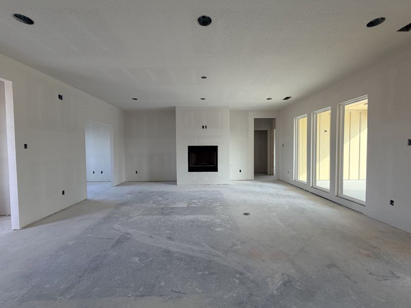In-progress construction of a new home in Saddle Crest Estates, Weatherford, TX (Image 11).
