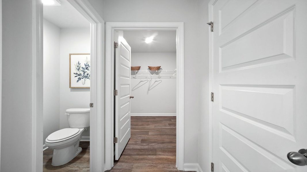 Furnished interior view inside a new home in The Groves at Bees Creek, Ridgeland (Image 27).