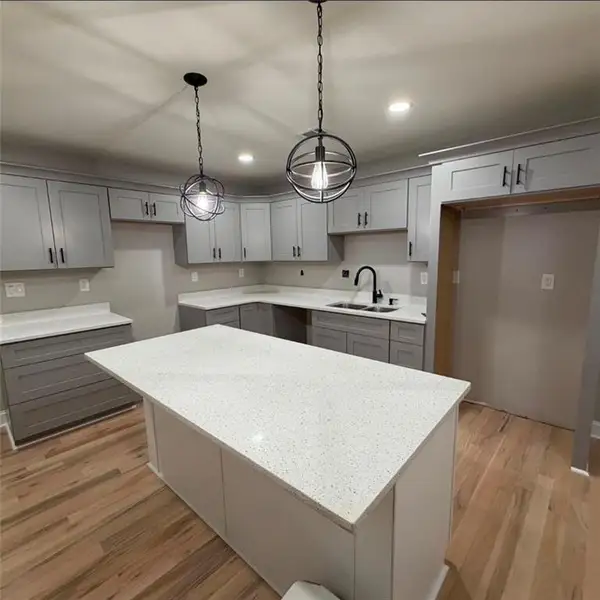 Furnished interior view inside a new home in , Atlanta (Image 3).