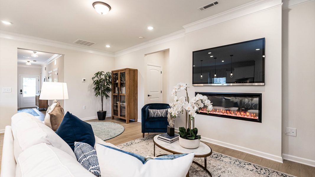 Furnished interior view inside a new home in Alder Creek, Benson (Image 3).