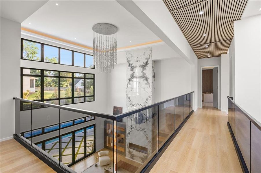 Furnished interior view inside a new home in , Marietta (Image 45).