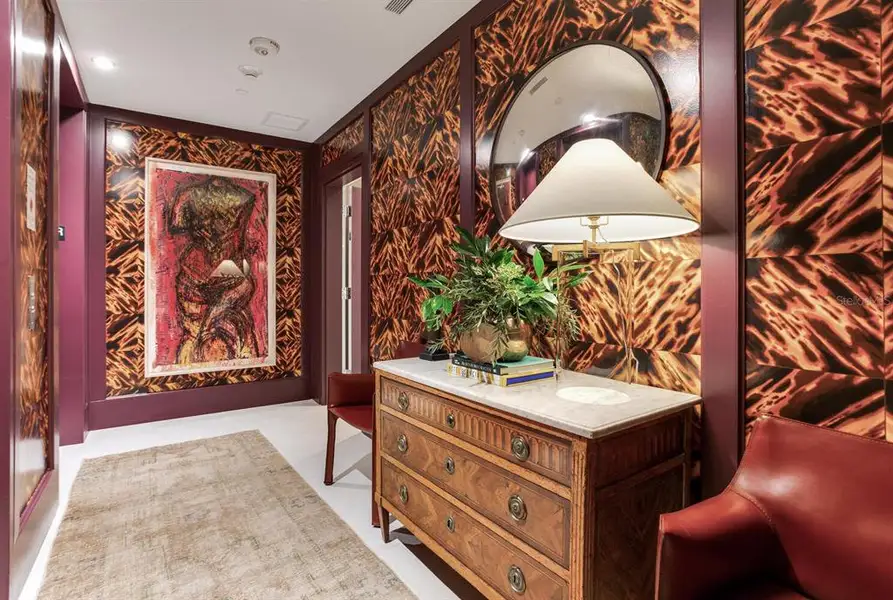 Furnished interior view inside a new home in The Ritz-Carlton Residences, Tampa (Image 14).