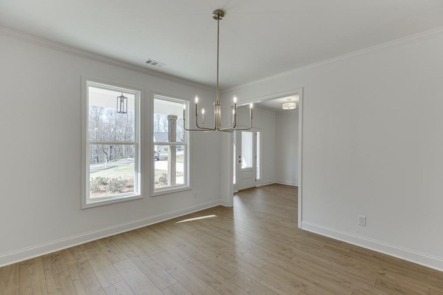 Spacious, unfurnished interior of a new home in , Commerce (Image 38).
