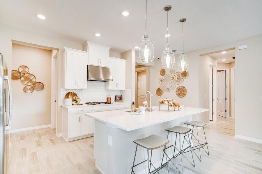 Furnished interior view inside a new home in Ardisia Park, New Smyrna Beach (Image 10).