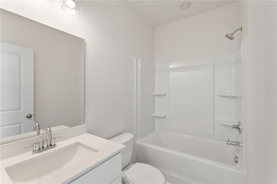 Furnished interior view inside a new home in Array, Atlanta (Image 10).