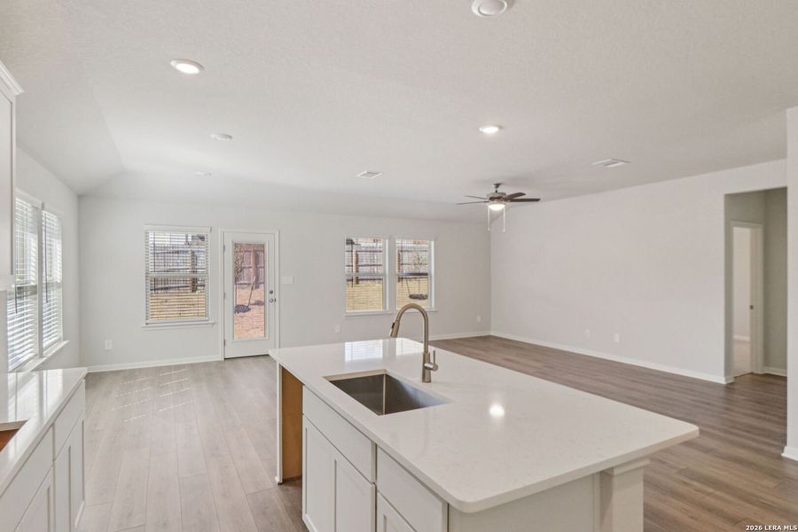 Furnished interior view inside a new home in Arcadia Ridge - Classic Series, San Antonio (Image 7).
