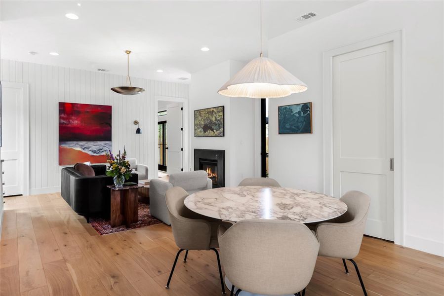 Furnished interior view inside a new home in , Austin (Image 31).
