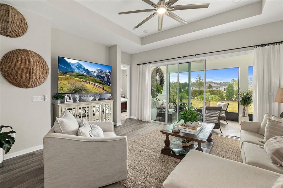 Furnished interior view inside a new home in Reverie at Palm Coast, Palm Coast (Image 10).