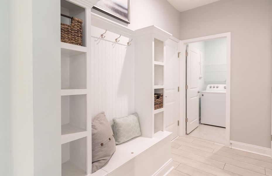 Furnished interior view inside a new home in Midpoint at New Riverside, Bluffton (Image 6).