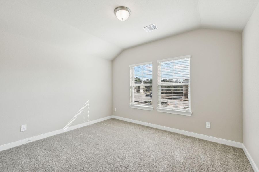 Spacious, unfurnished interior of a new home in Landing Meadows - Traditional Series, New Caney (Image 17).