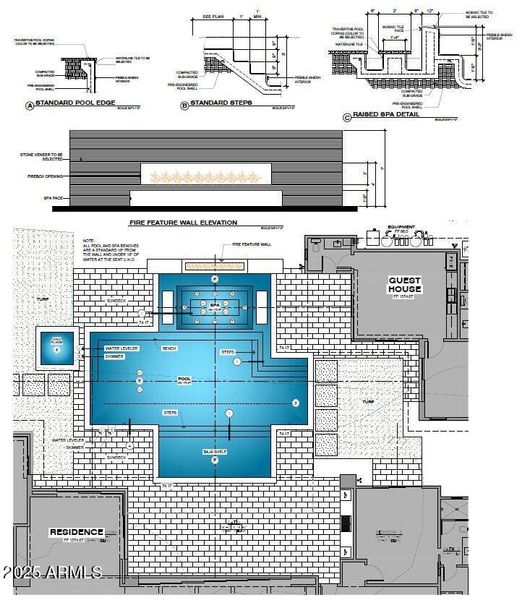 Pool and Spa Layout Pool and Spa Layout