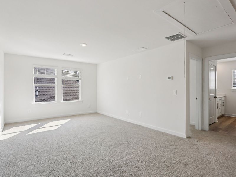 The upstairs loft gives the kids a place to hangout.