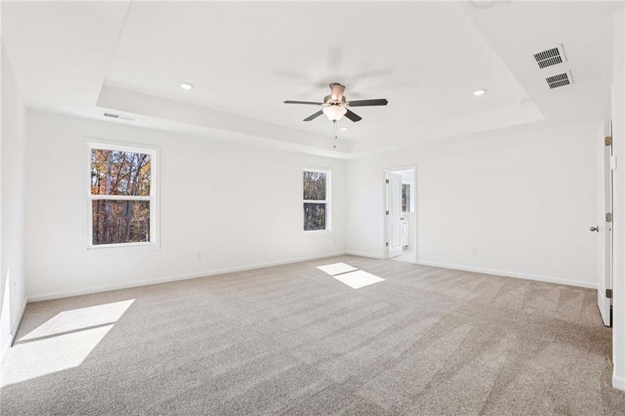 Spacious, unfurnished interior of a new home in Arbors at Richland Creek, Buford (Image 35).