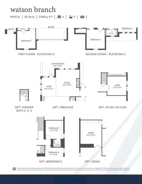 This dream home features elevation B, the optional media room and so much more!