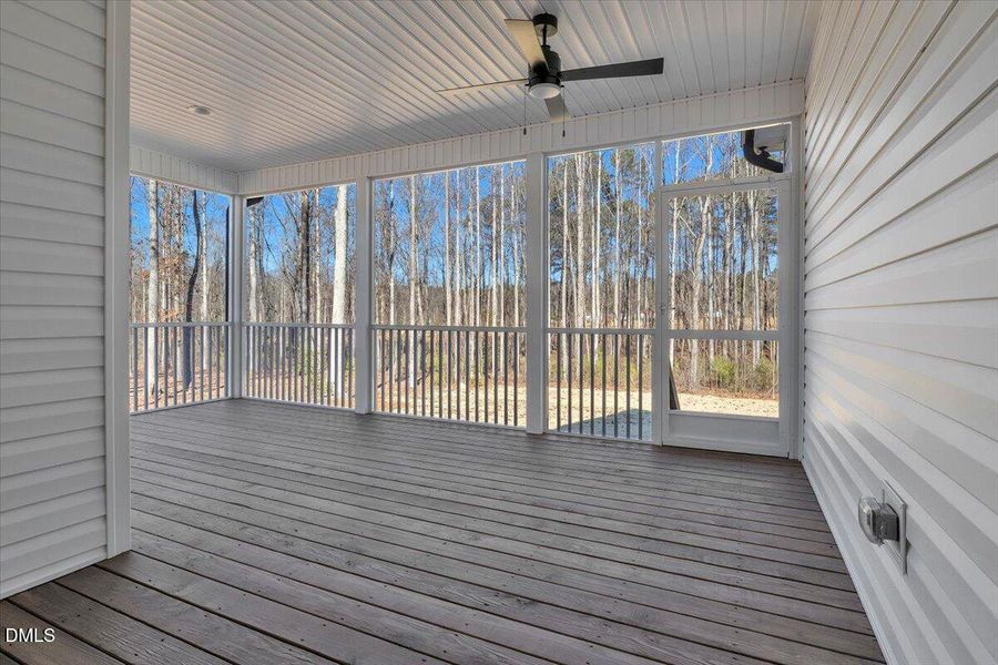 Large Screened porch