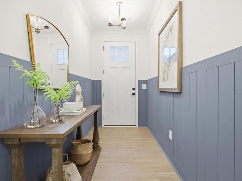 Representative furnished interior of a home built from the The Ashport G by Davidson Homes LLC in Enclave at Belmont, Belmont (Image 7).