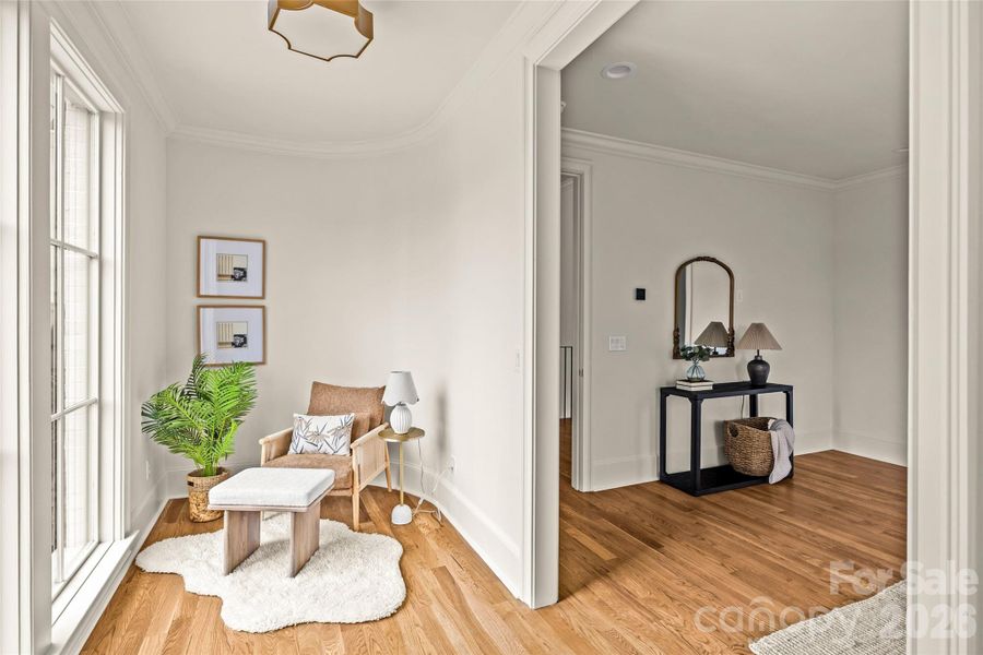 Furnished interior view inside a new home in , Charlotte (Image 42).